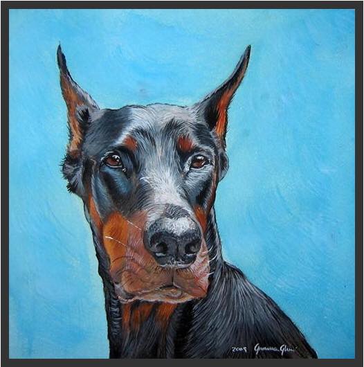 Ubaldo - Tempera su cartoncino 
30x30 cm
Collezione privata - Saronno