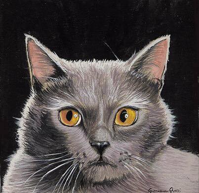 Certosino - Tempera su cartoncino
25x25 cm
Collezione privata - Milano