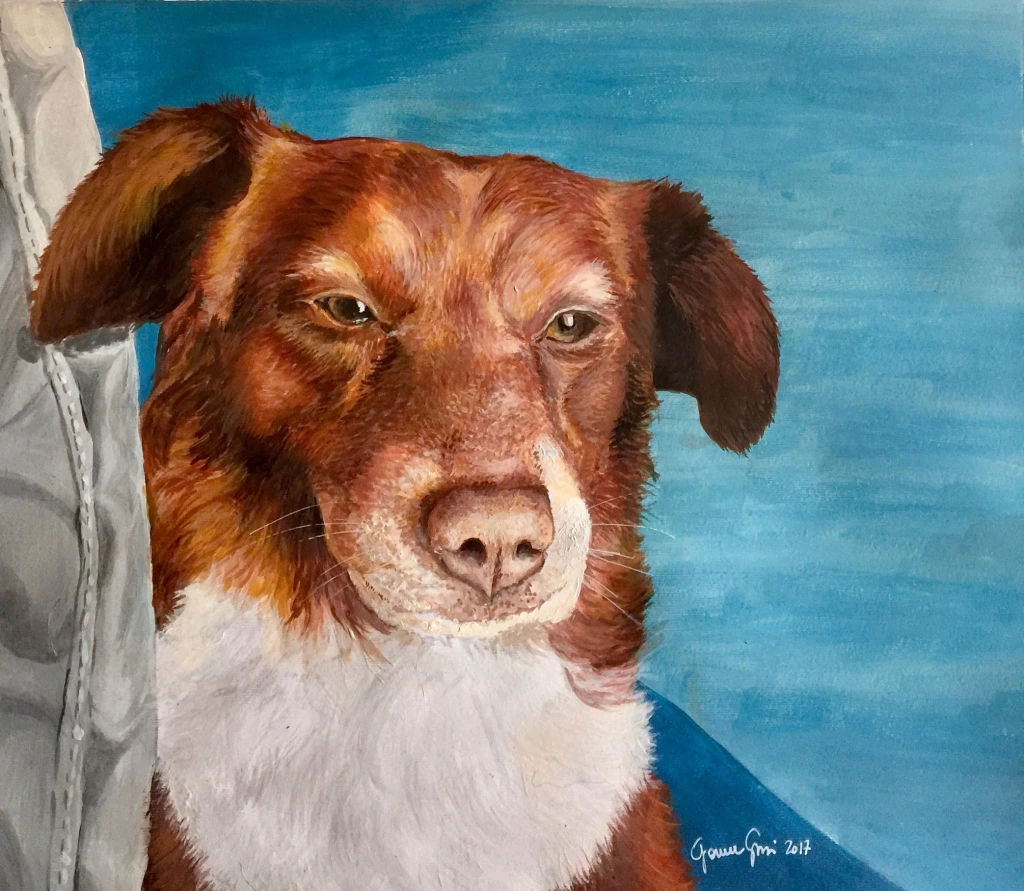 Chisky - Tempera su cartoncino
30x40 cm
Collezione privata - Milano