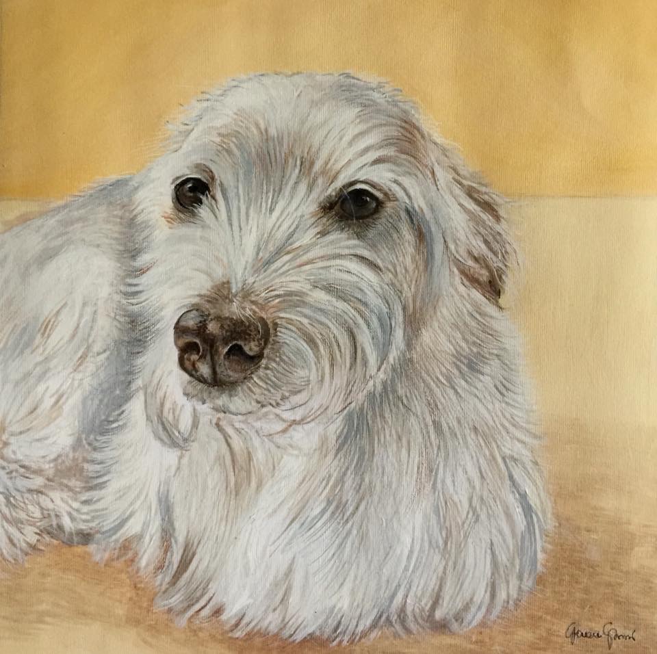 Pablo - Tempera su cartoncino
30x30 cm 
Collezione privata Milano
