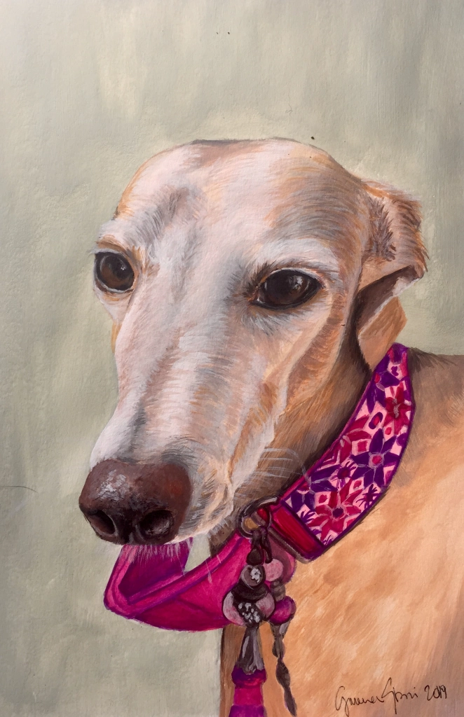 Circe - Acrilici su cartoncino, 20x30 cm 
Collezione privata - Milano